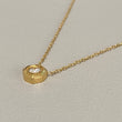 SUZIE Gold Crystal Pendant Necklace